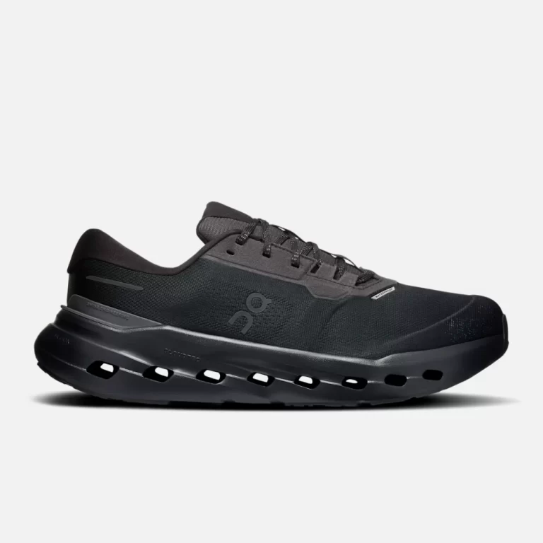 On Men’s Cloudrunner 3 Waterproof Shoes – Black / Black
