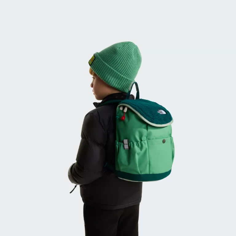 The North Face Kids’ Mini Explorer Backpack – Dimmed Algae / Slate Moss / Pacific Teal thumbnail 2