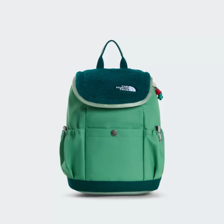 The North Face Kids’ Mini Explorer Backpack – Dimmed Algae / Slate Moss / Pacific Teal