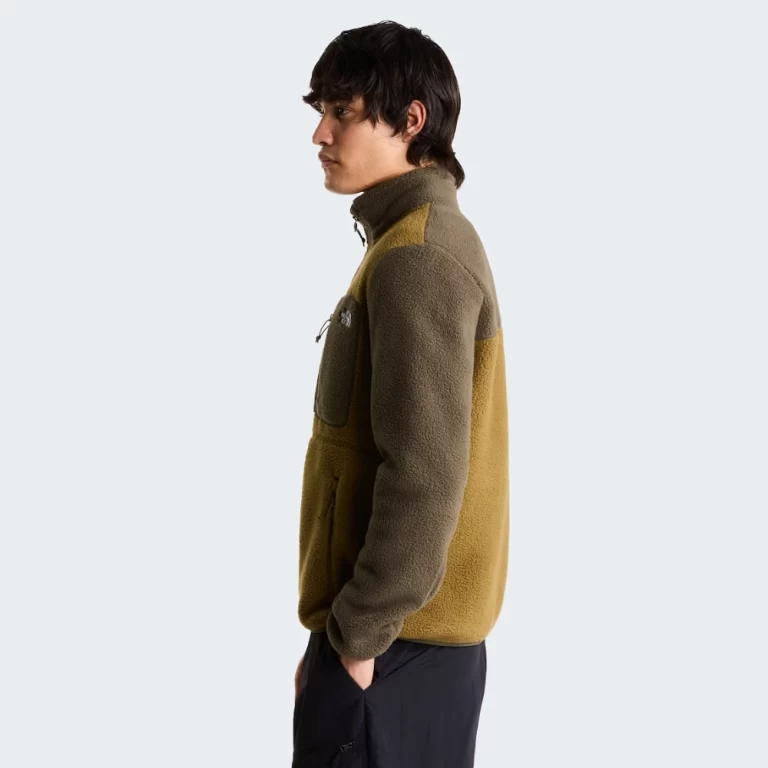 The North Face Men’s Yumiori Full-Zip Fleece Jacket – Caraway Seed / New Taupe Green thumbnail 3