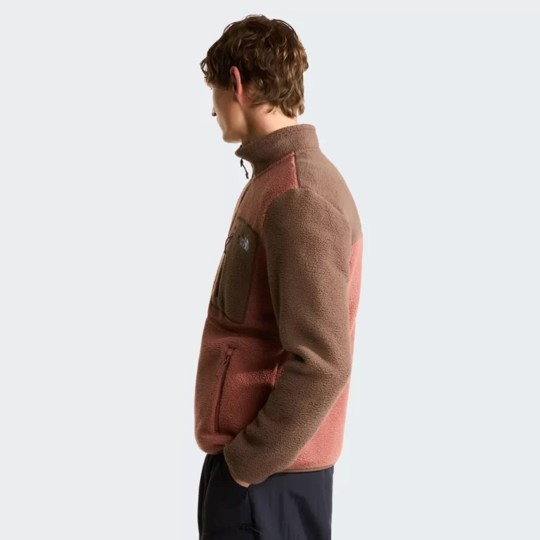 The North Face Men’s Yumiori Full-Zip Fleece Jacket – Copper Silt / Smokey Brown thumbnail 3