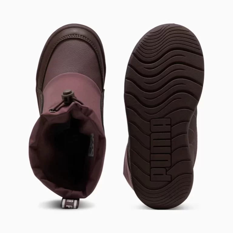 Puma Kid’s Multiflex 2 Boot Sneakers – Rich Cocoa / Chocolate Fondue thumbnail 5