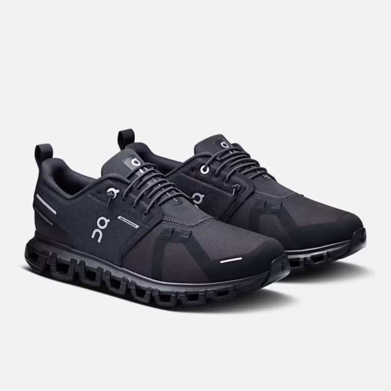 On Women’s Cloud 6 Waterproof Shoes – Black / Black thumbnail 3